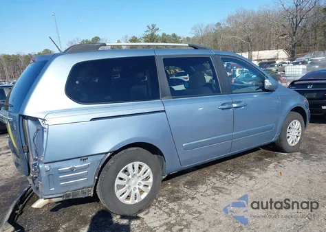 2012 Kia Sedona Lx z USA, uszkodzony, nr VIN KNDMG4C7XC6419326